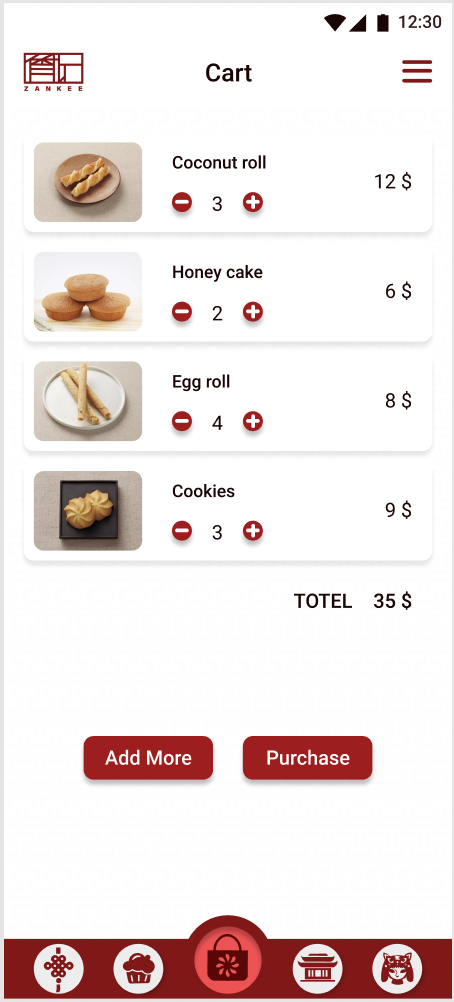 Interactive model in figma