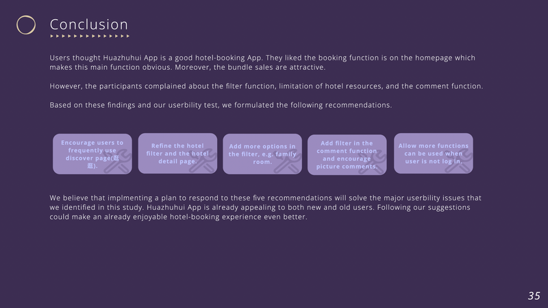 Usability analysis of Huazhuhui APP