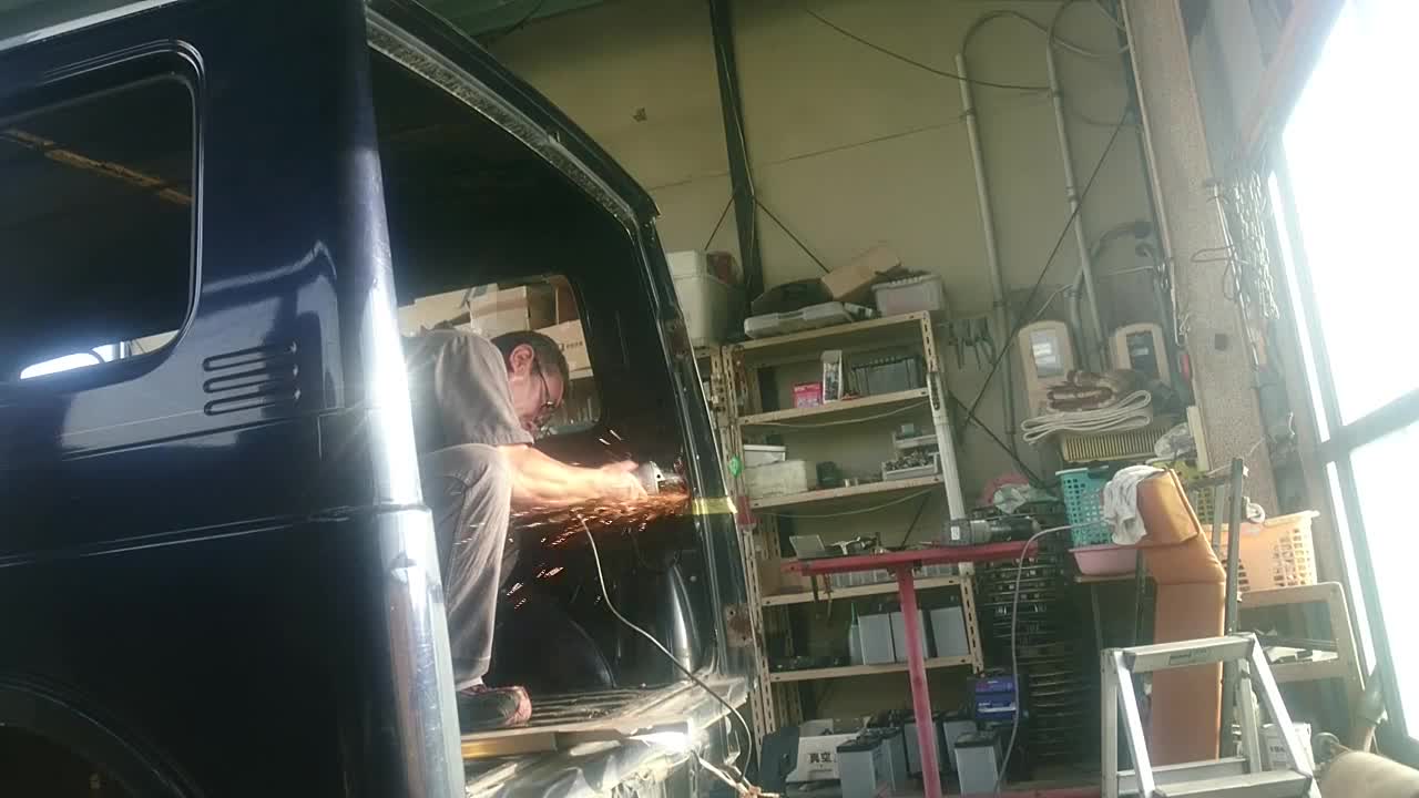 バンカット　製作途中