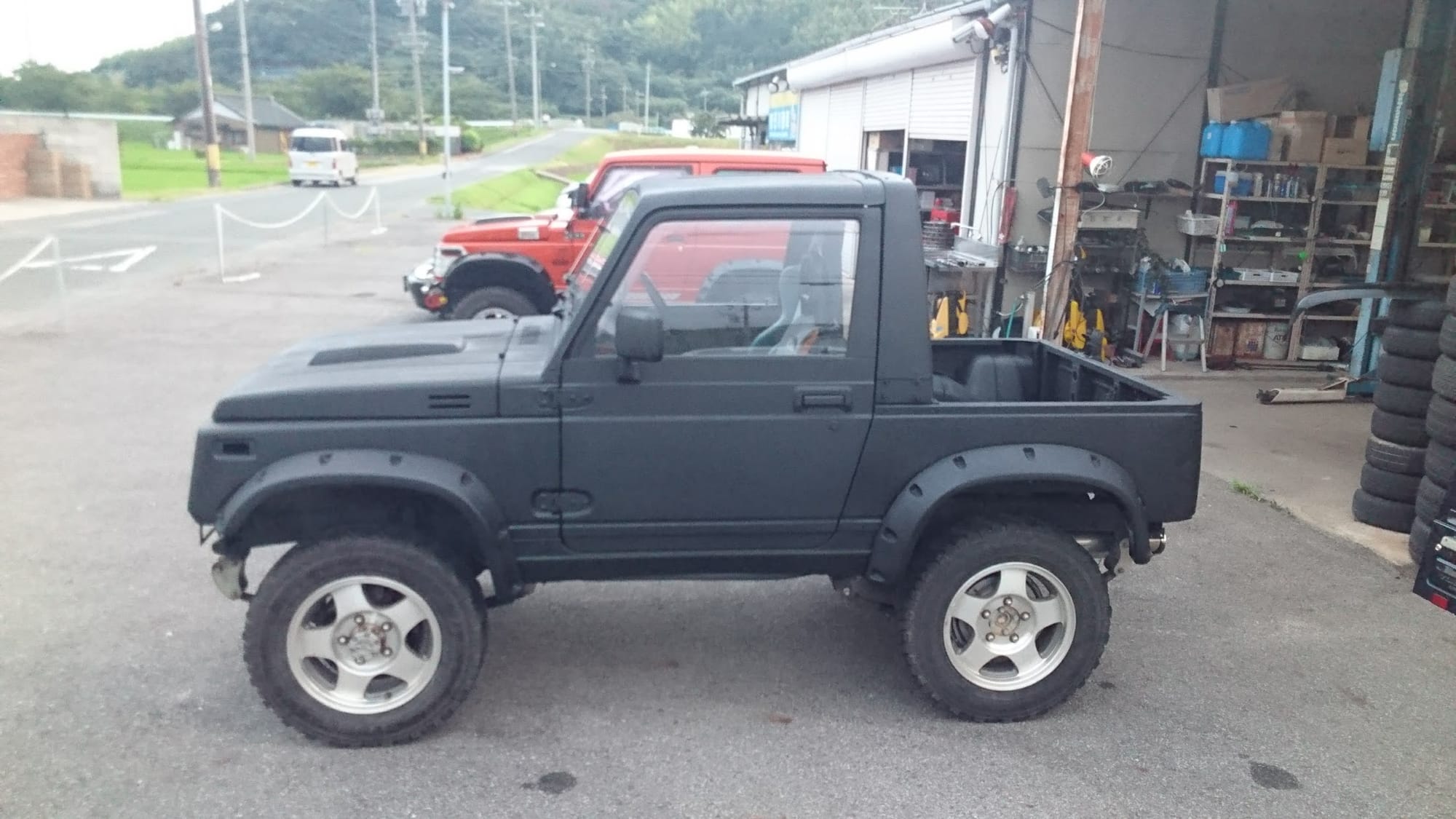 バンカット　製作途中