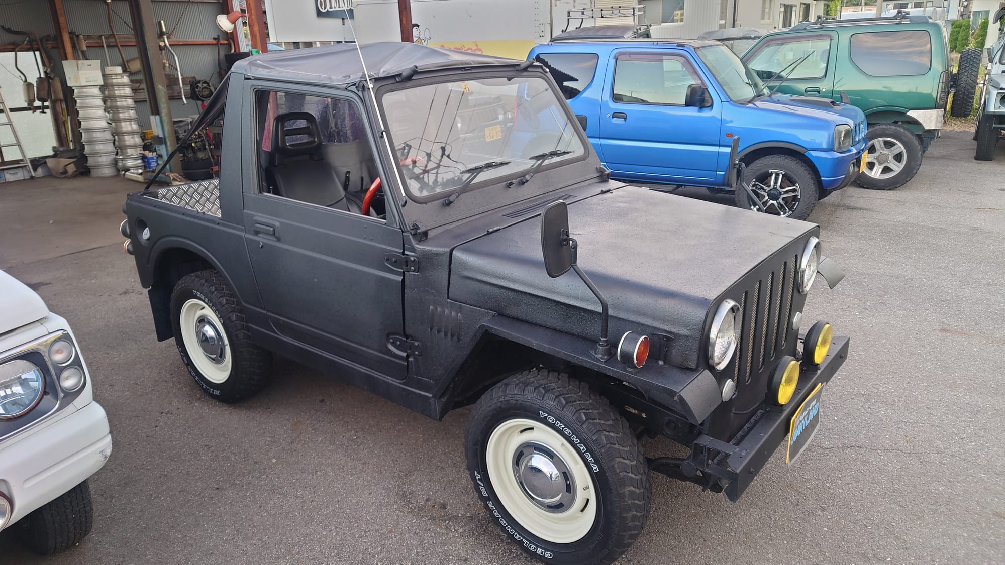 ウィリスジープフェイスのJA71ジムニー