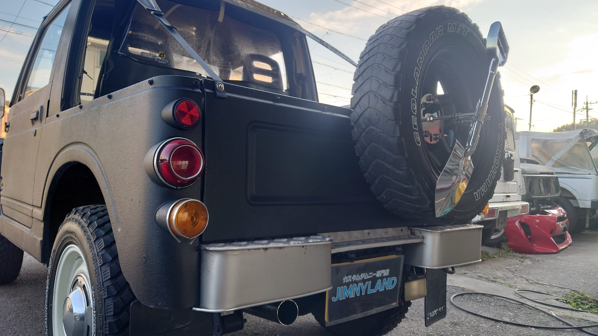 ウィリスジープフェイスのJA71ジムニー