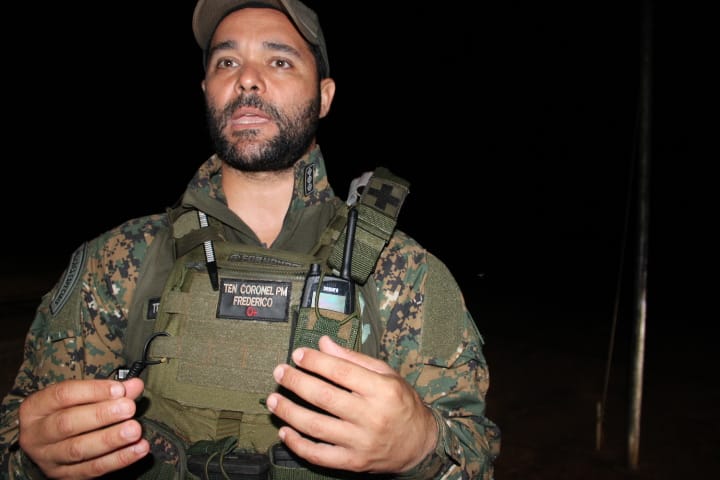 Veja entrevista exclusiva com o tenente-coronel  Frederico Correia comandante do BOPE do Mato Grosso sobre a Operação “Canguçu”