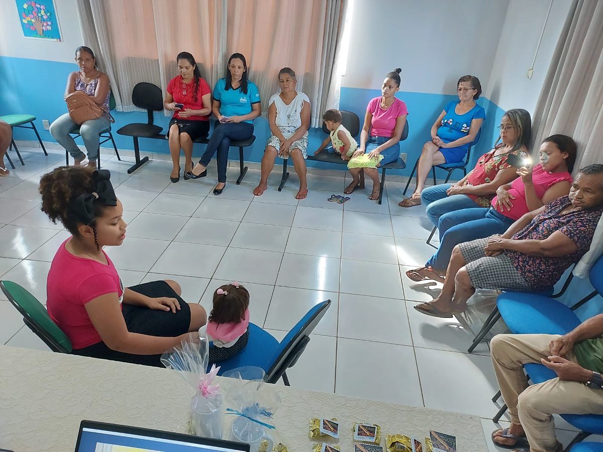 Oficina realizada pelo Cras da pasta da Assistência Social de Divinópolis do Tocantins, aborda o combate a exploração sexual infantil