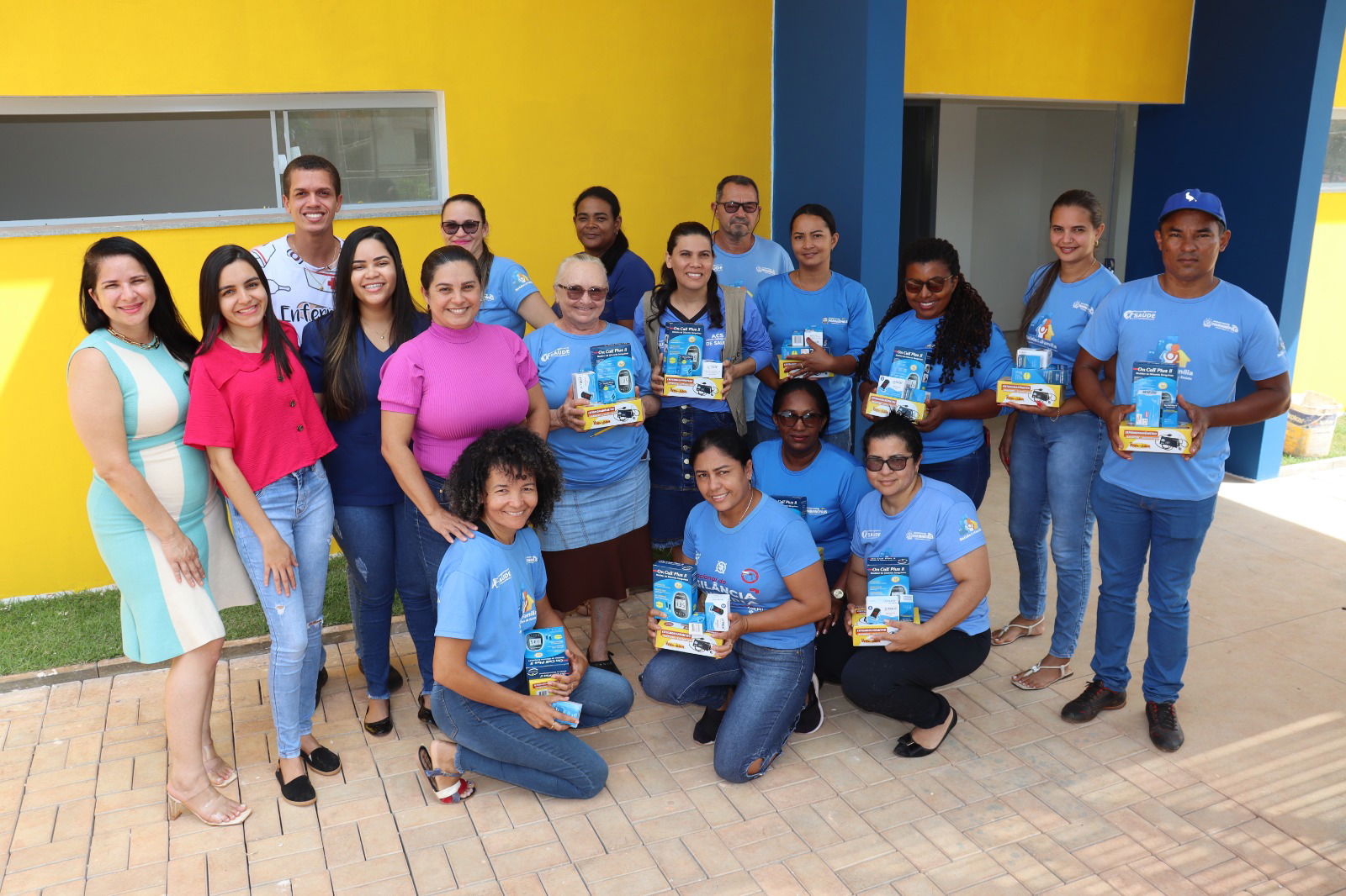 Secretaria de Saúde de Marianópolis do Tocantins entrega kits de material de trabalho para Agentes de Comunitários de Saúde