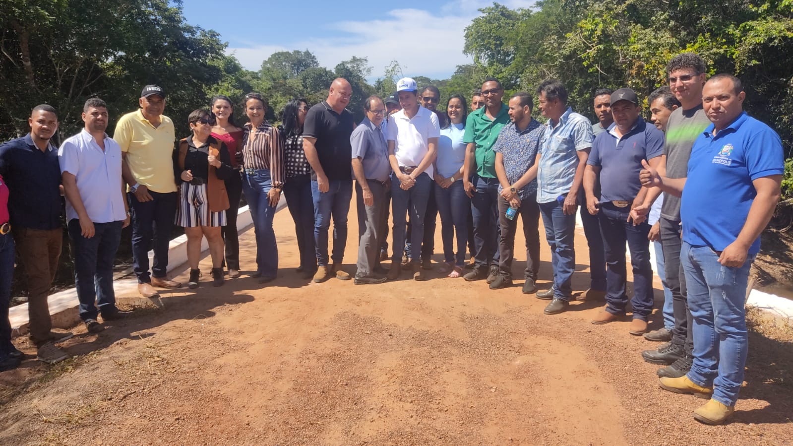 Flavão e Nezita inaugura ponte de concreto na zona rural com recurso viabilizado por Dulce Miranda