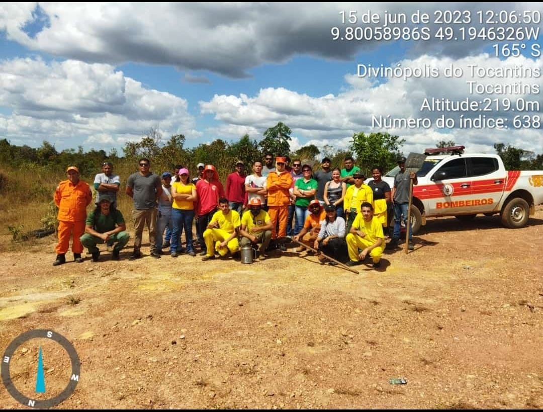 25 brigadistas do Vale do Araguaia concluem curso de capacitação em Divinópolis do Tocantins