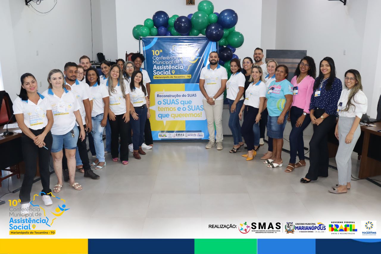 10ª Conferência Municipal de Assistência Social é realizada em Marianópolis do Tocantins