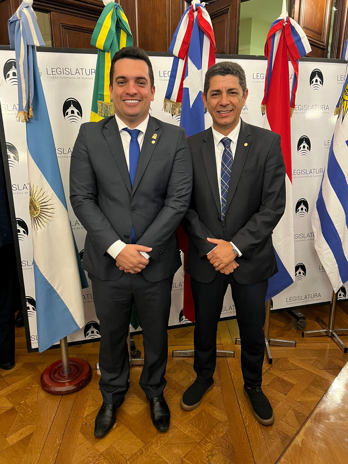 Deputado Gutierres Torquato toma posse como tesoureiro geral da União de Parlamentares Sul-Americanos e do Mercosul