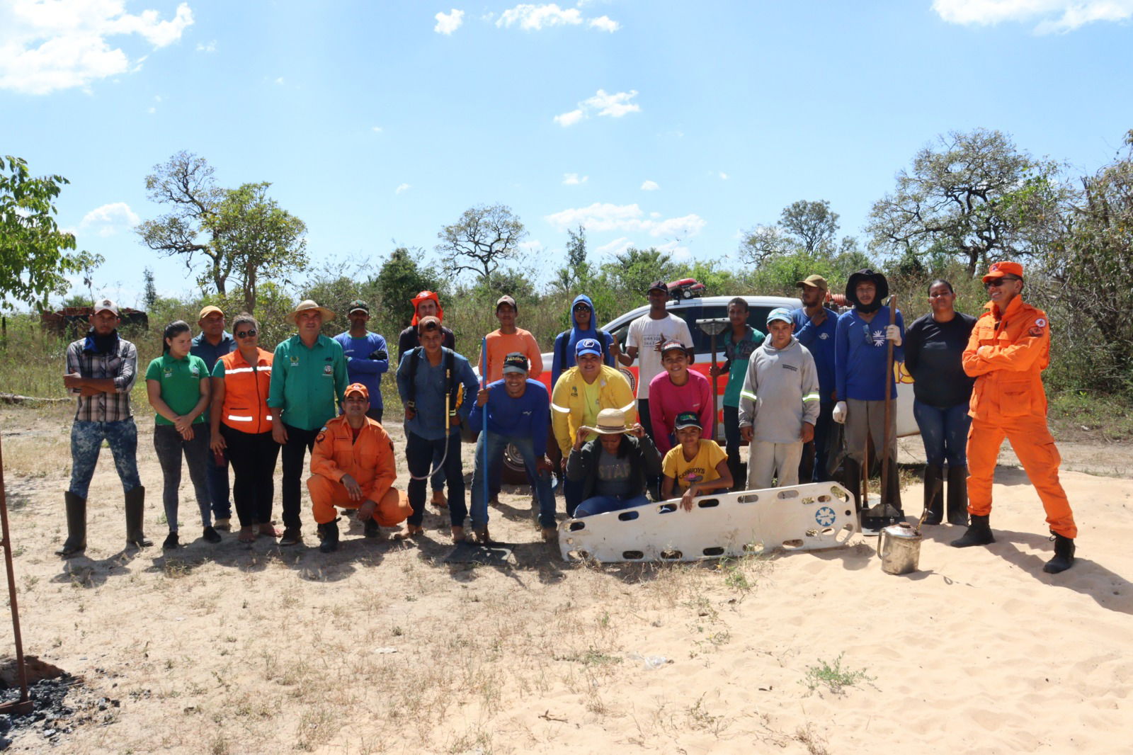 Prefeitura de Marianópolis do Tocantins em parceria com o Corpo de Bombeiros realizam curso de brigadistas