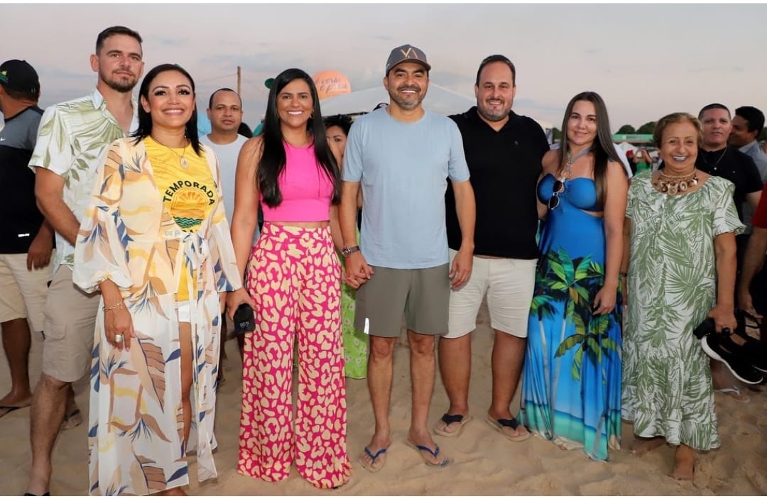 No final de semana prefeito Marquinho recebeu em Araguacema o Governador Wanderlei Barbosa; Murilo Ruff se apresentou na Praia da Gaivota