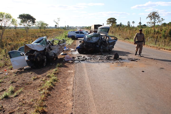 Sete pessoas morrem em acidente na TO-080 próximo a Divinópolis do Tocantins; veja as os detalhes da cobertura exclusiva