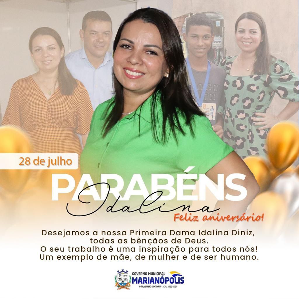 Servidores da prefeitura de Marianópolis fazem homenagem alusivo ao aniversário da primeira-dama Idalina Diniz