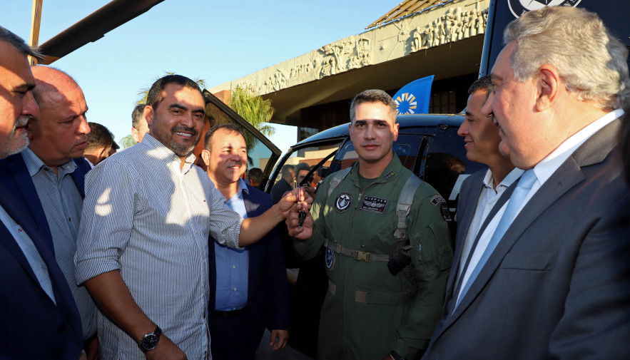 Governador Wanderlei Barbosa entrega aeronave à Segurança Pública para auxiliar no combate e na repressão à criminalidade