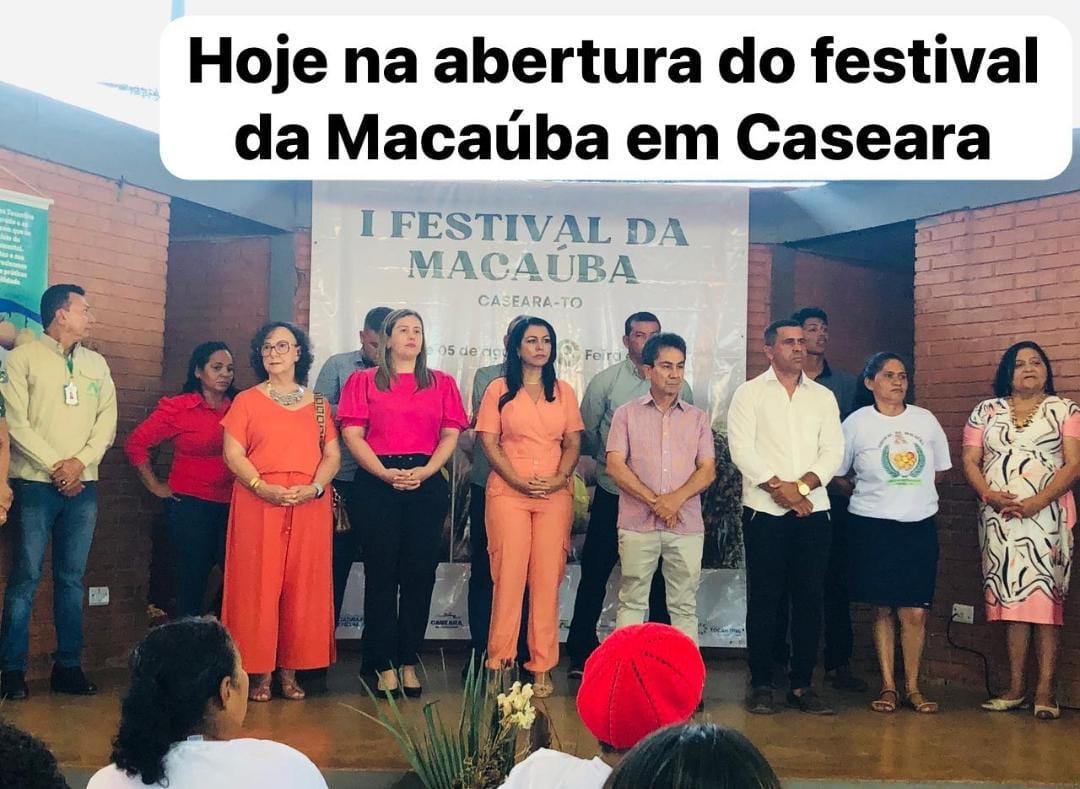 Legislativo municipal participa do Festival da Macaúba de Caseara