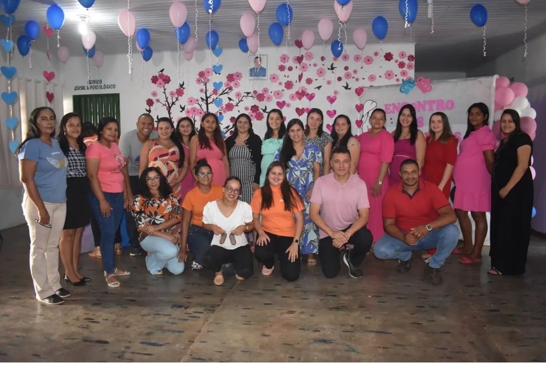 Secretaria de Assistência Social e de Saúde de Abreulândia realizaram Encontro das Gestantes nesta quarta-feira 16