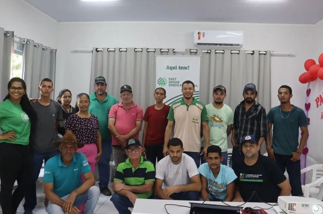 Em parceria com a prefeitura e Sindicato Rural de Abreulândia Faet-Senar ministra curso de Maquinas Agrícolas