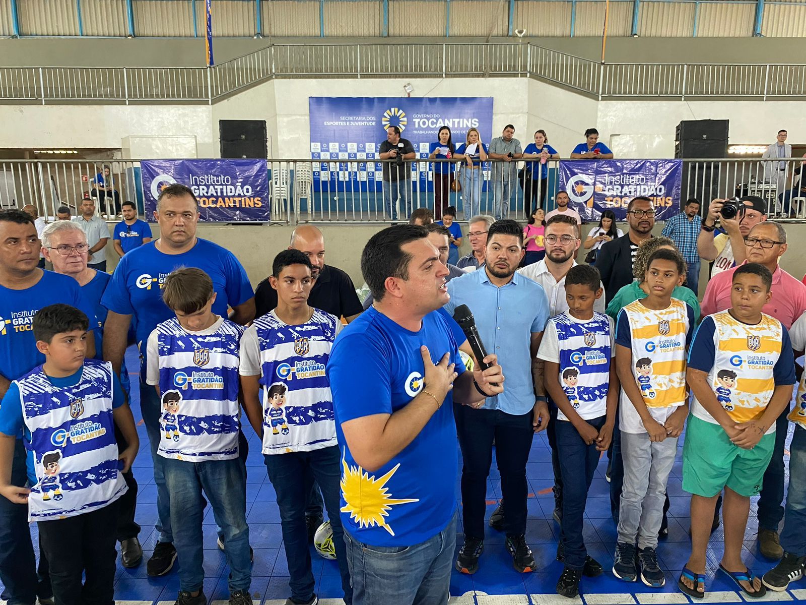 Instituto Gratidão Tocantins: Projeto Vivendo e Aprendendo com o Esporte tem grande lançamento em Gurupi