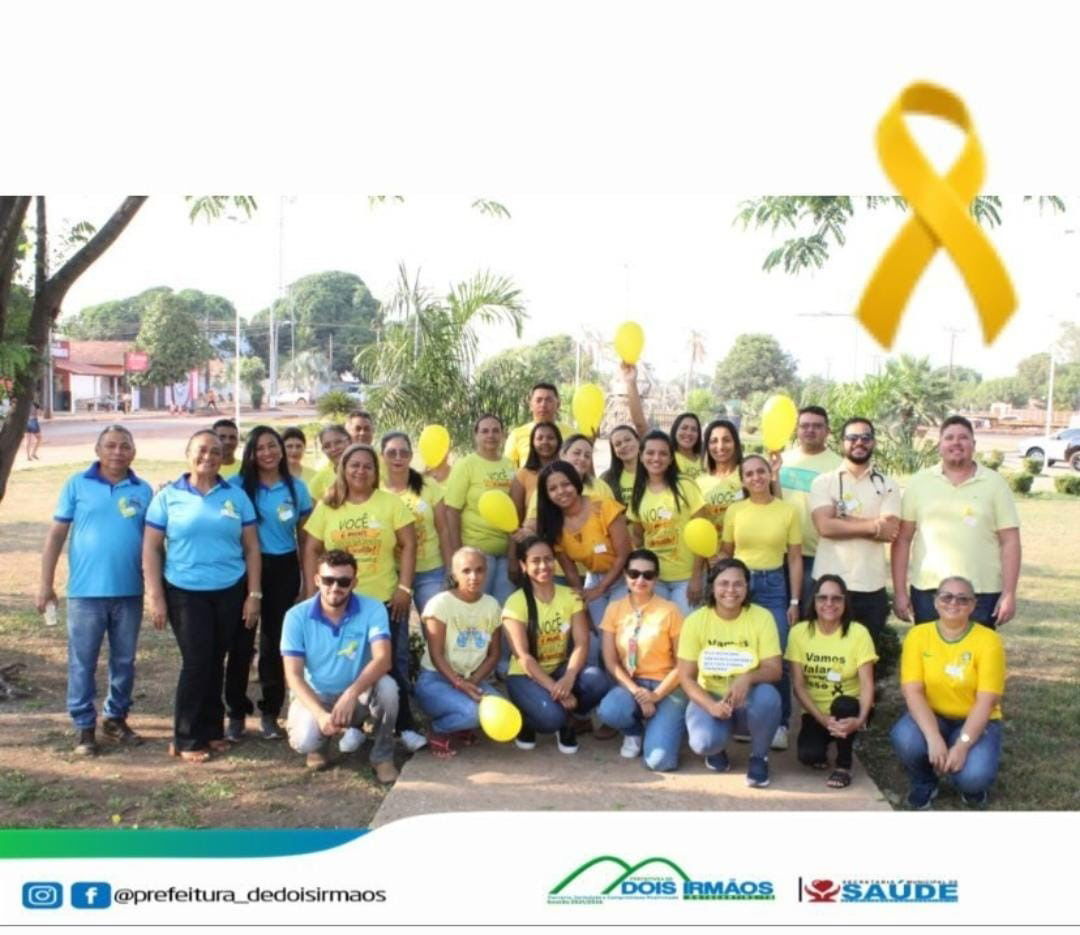 Prefeitura de Dois Irmãos do Tocantins promove eventos relacionados ao Setembro Amarelo