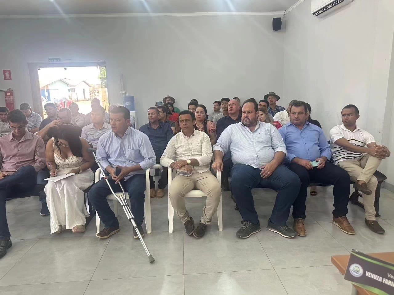 Presidente Clebinho Cavalcante participou da reunião da  APA Cantão em Caseara