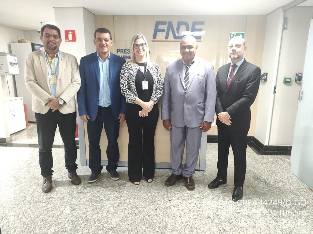 Piagem se reúne com membros do FNDE para destravar construção de escola de tempo integral  em Marianópolis do Tocantins