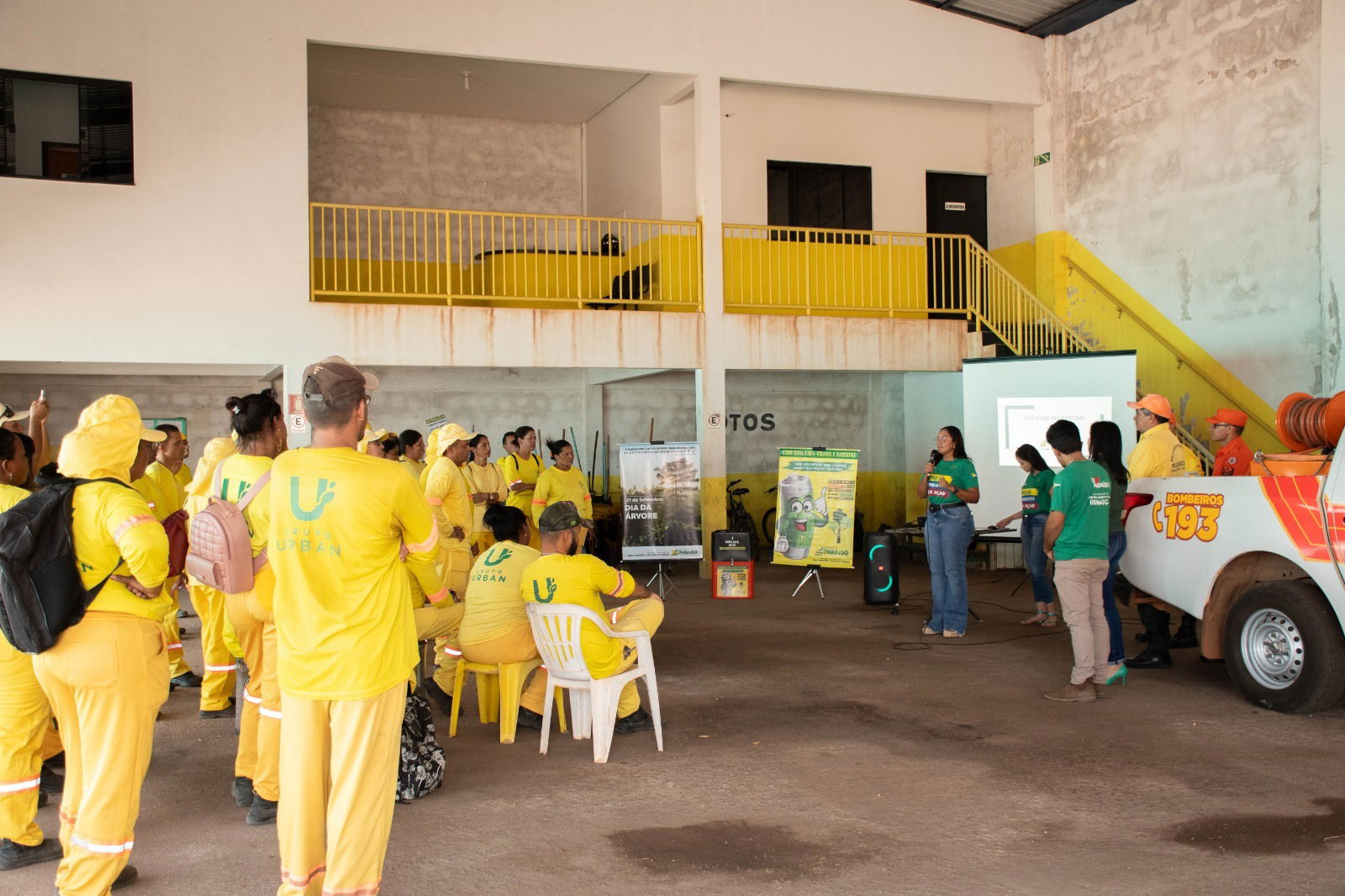 Prefeitura de Paraíso através da Semactur promove palestra de conscientização ambiental