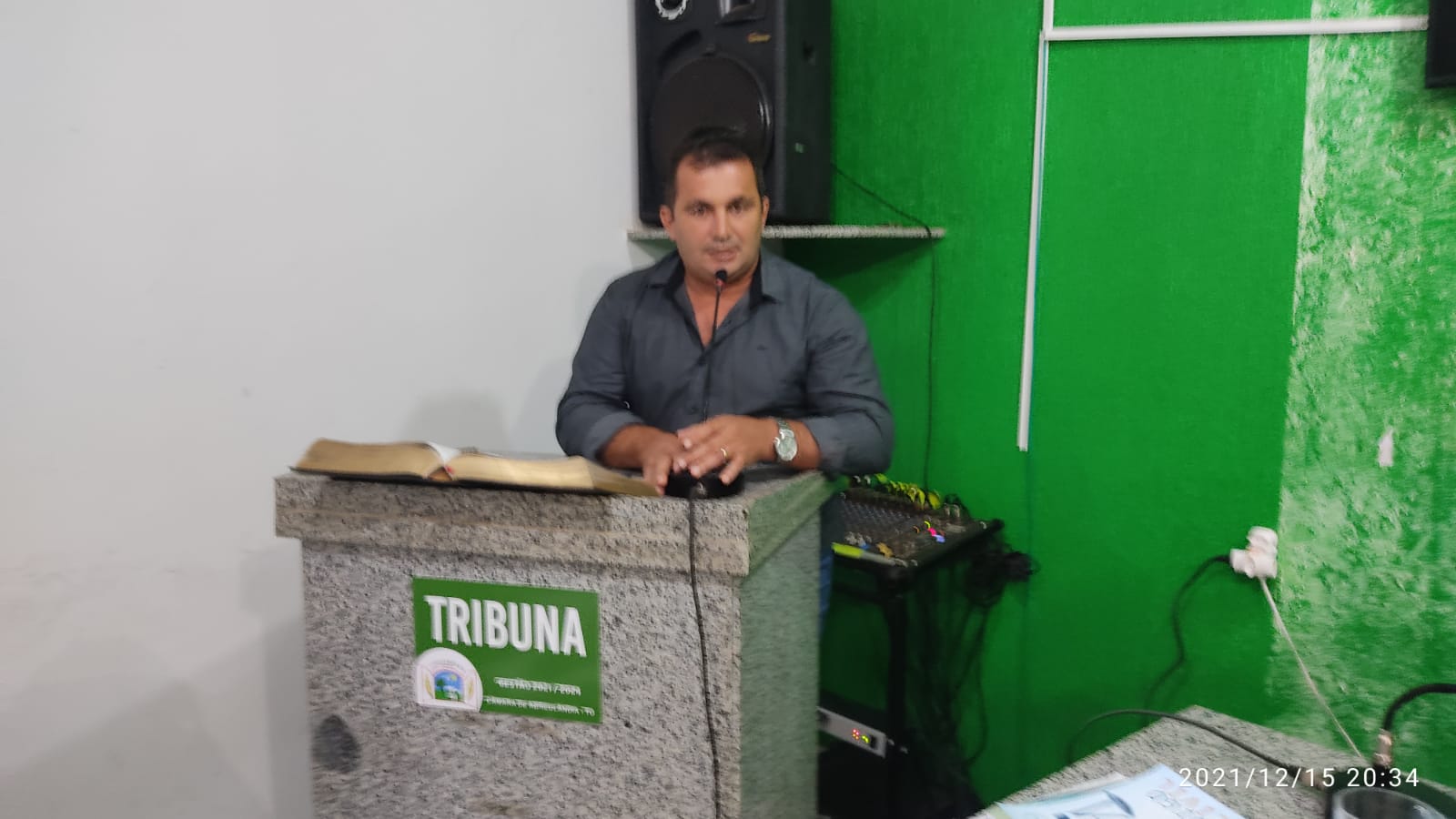 Prefeito de Abreulândia Manoel Moura felicita o Dia do Vereador