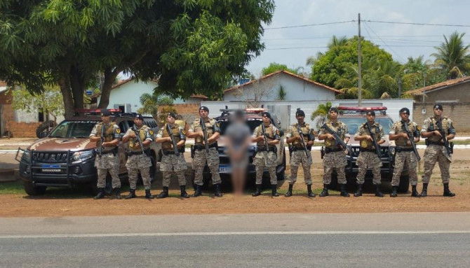 Polícia Militar em rápida ação conjunta com a Polícia Civil prende em flagrante autor de homicídio ocorrido em Palmas