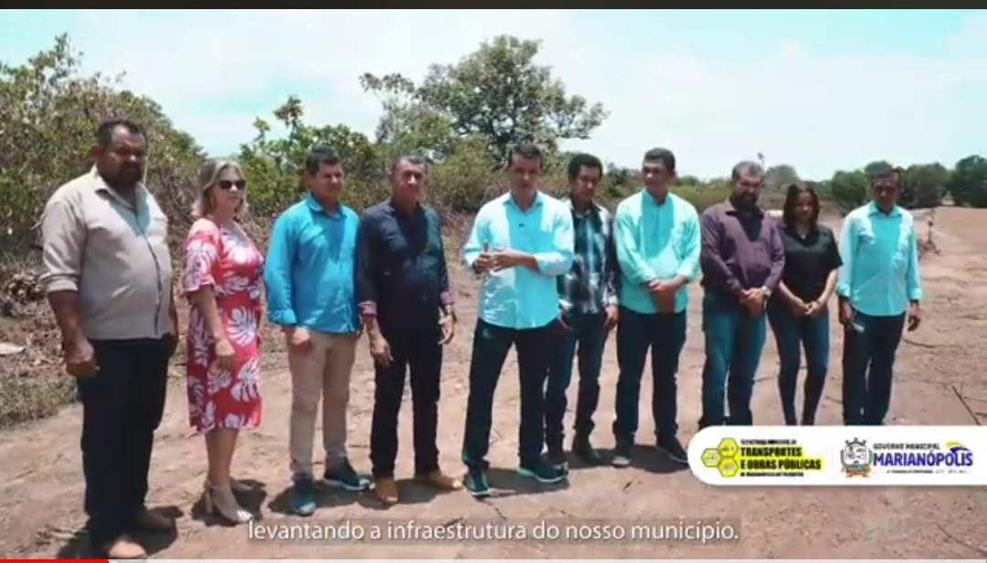 Prefeito de Marianópolis enaltece atuação da pasta da Infraestrutura sob o comando de Ilton Coutinho após construção de aterro na zona rural