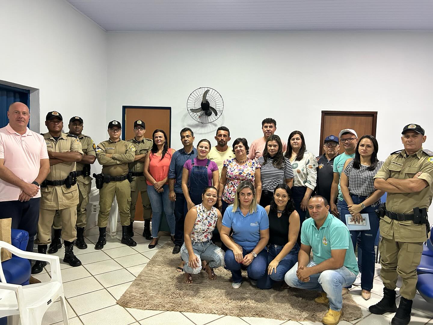 Prefeito, Vereadores, Polícia Civil e Militar debatem segurança pública em Divinópolis do Tocantins