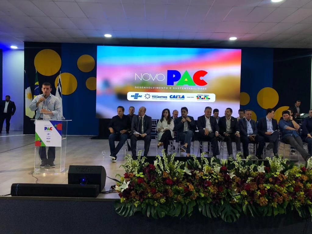 Discurso de Isaías Piagem no lançamento do Novo PAC do governo Lula no Tocantins mostra força política do Vale do Araguaia: “foi sucesso no nosso país”