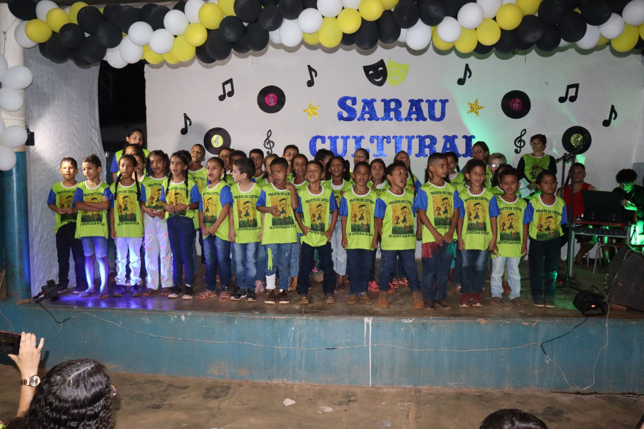 III Sarau Cultural é realizado na Escola Municipal João Braga de Oliveira no P.A. Manchete zona rural de Marianópolis