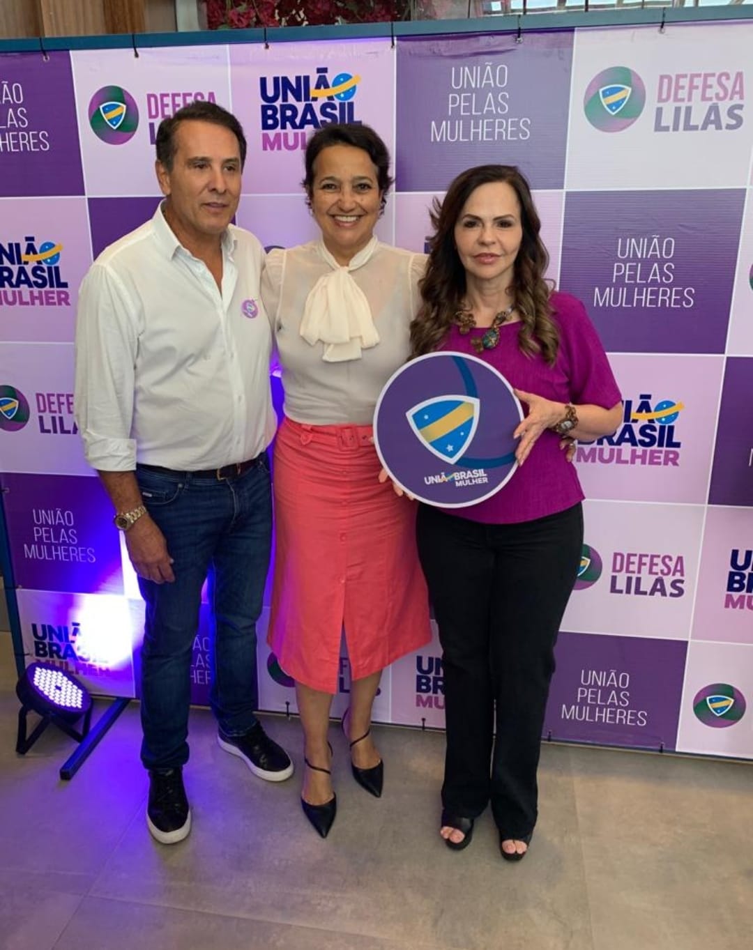Prefeita Nezita participa do evento “Defesa Lilás” promovido pelo União Brasil em Palmas