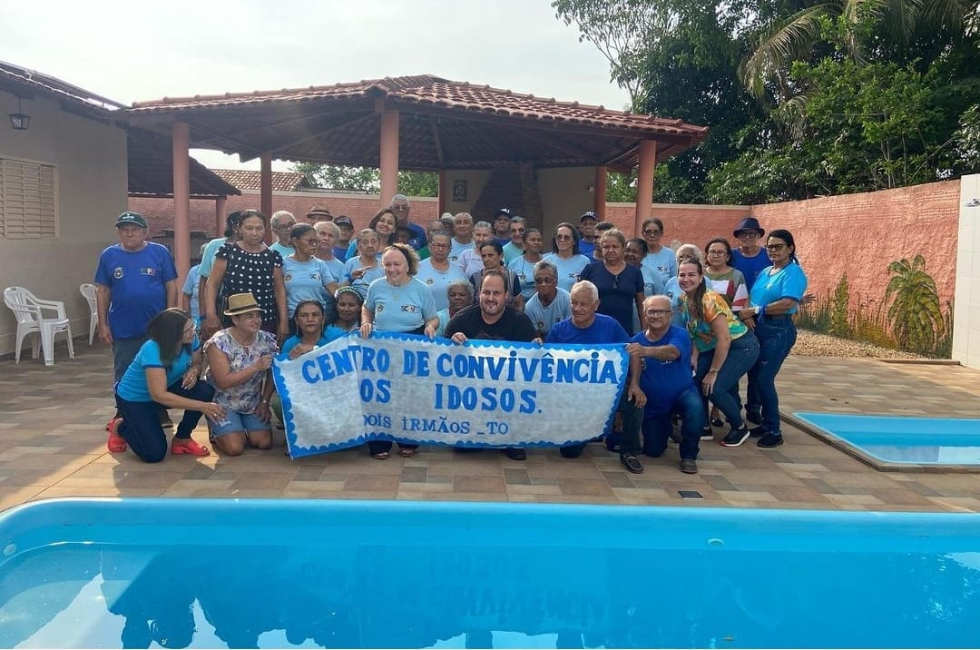 Prefeituras de Araguacema e Dois Irmãos do Tocantins promovem em parceria segundo encontro dos idosos