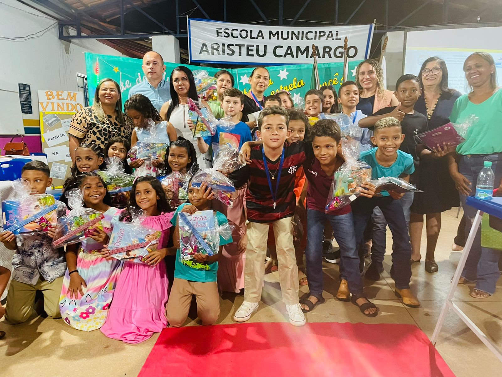 Escola Aristeu Camargo em Caseara apresentou Projeto Campeões de Leitura