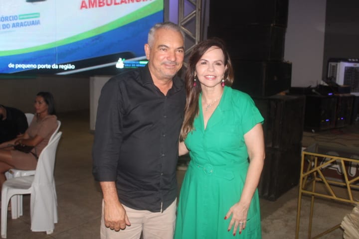 Secretário do Meio Ambiente e Turismo de Marianópolis Laudemir Nenzão participou do jantar dos prefeitos do Vale do Araguaia em Dois Irmãos