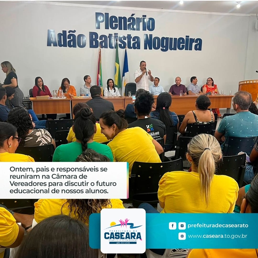 Prefeita Ildislene Santana, vice Francisco Neto e vereadores participam de Audiência Pública sobre implantação de Escola em tempo integral