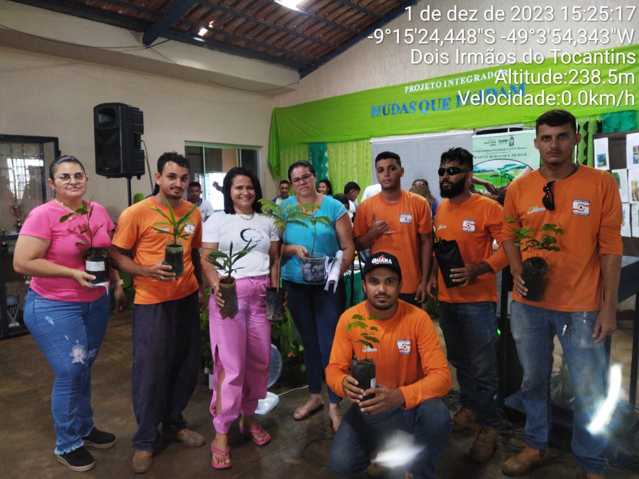 Durante palestra no Colégio Estadual Presidente Castelo Branco em Dois Irmãos, Defesa Civil apresenta cronograma de trabalho em 2023  no município