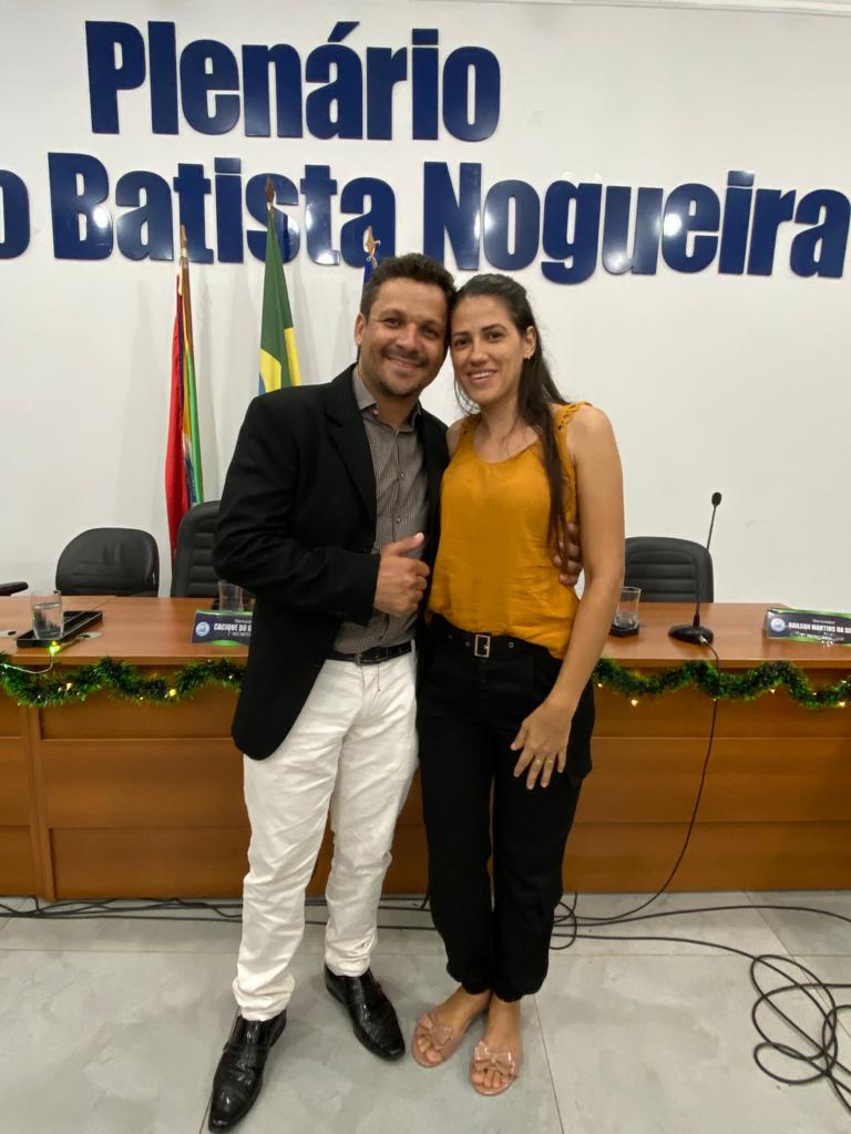 Vereador Marcos do Chico é eleito presidente da Câmara de Caseara falando em companheiro e parceria com o prefeito interino Suair Marino de Melo
