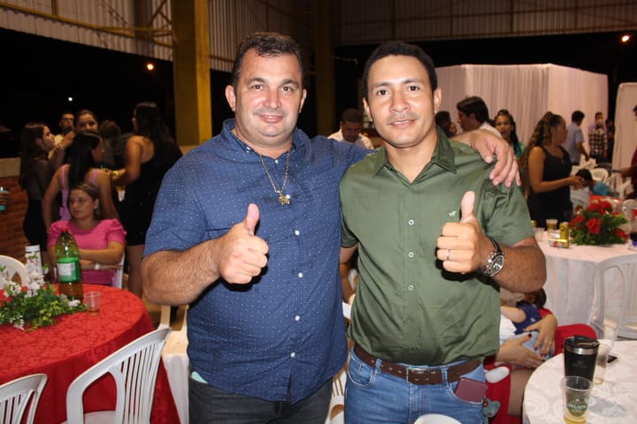 Presidente eleito da Câmara de Abreulândia, Francisco Diassis participou da confraternização dos servidores: “mérito de todos”