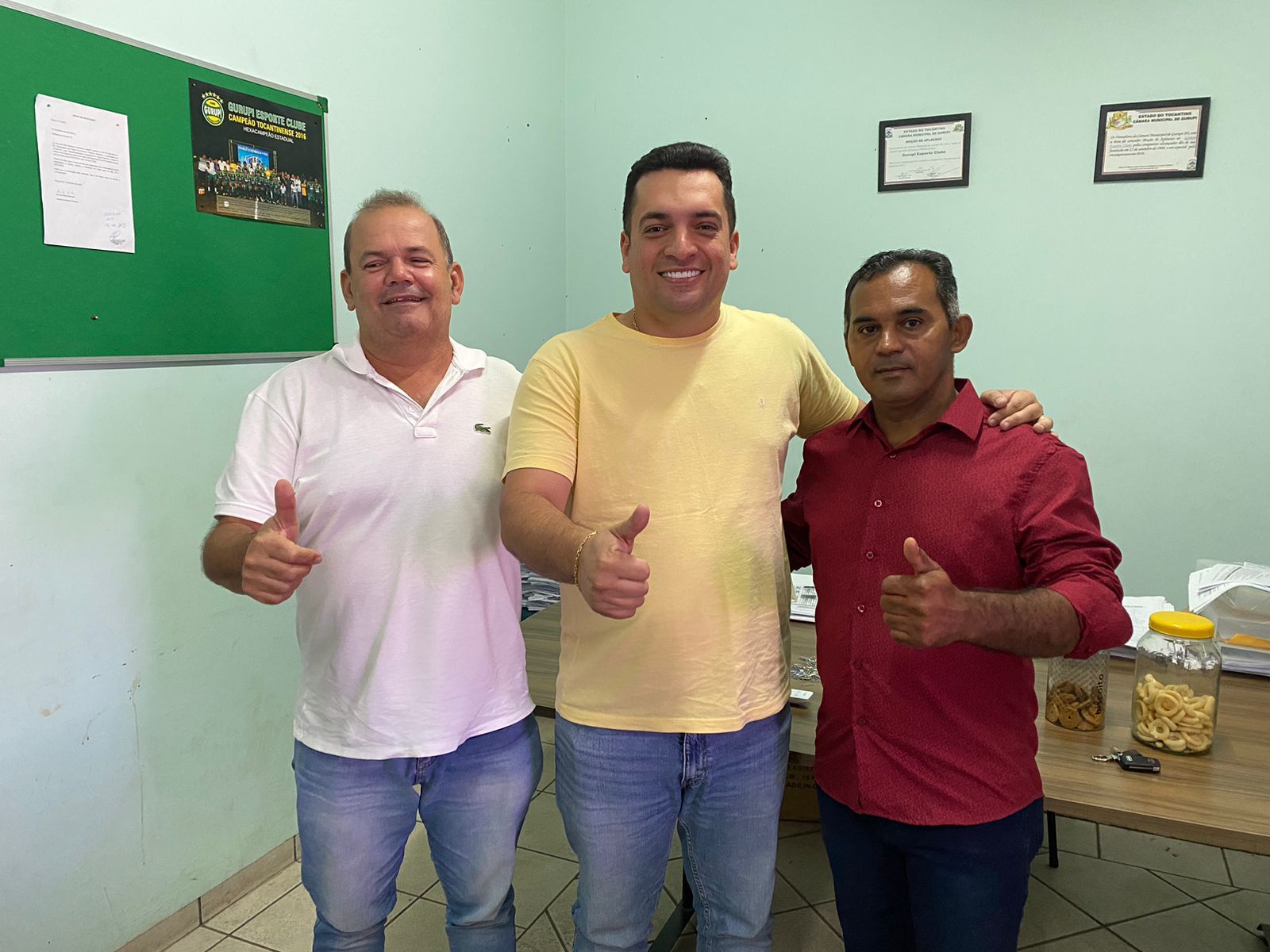 Gurupi Esporte Clube recebe grande apoio do Deputado Gutierres Torquato para a temporada de 2024