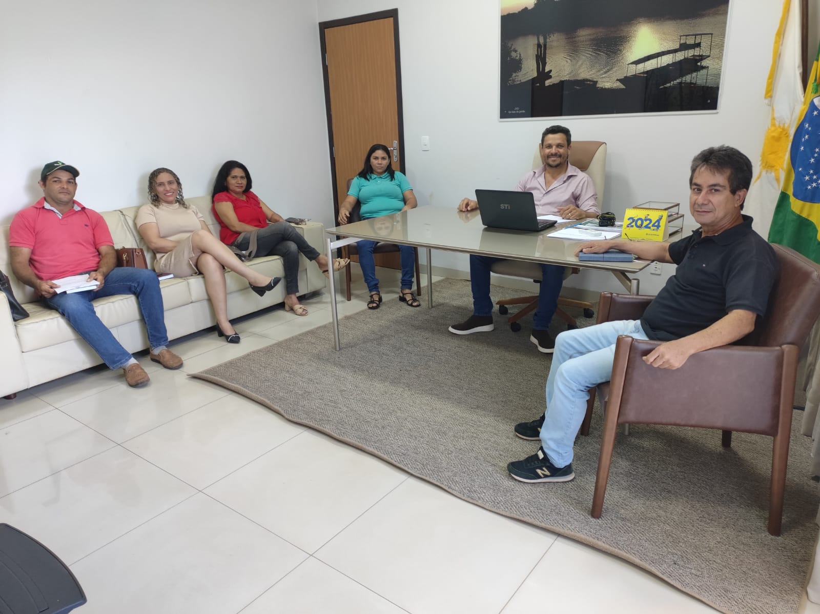 Prefeito Marcos do Chico e vereadores de Caseara aprimoram diálogo sobre as demandas apresentadas em Caseara