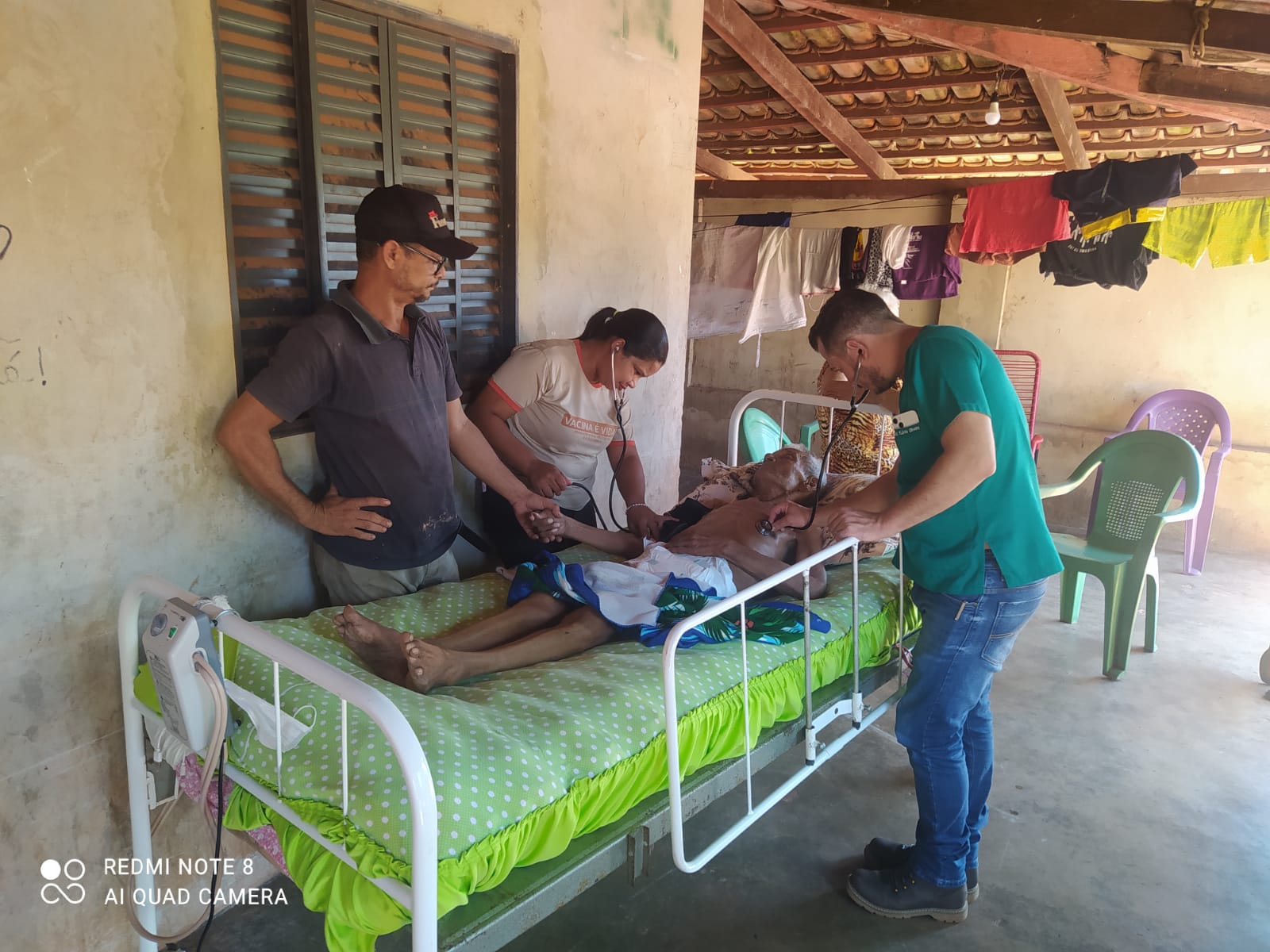 Equipe de saúde de Abreulândia realiza visitas domiciliares para um atendimento mais próximo e humanizado