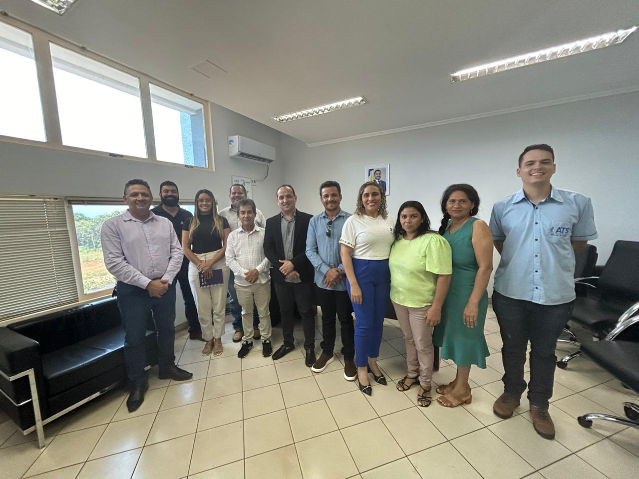Vereadores e prefeito interino Marcos do Chico chegam a acordo com ATS sobre melhorias no abastecimento de água em Caseara