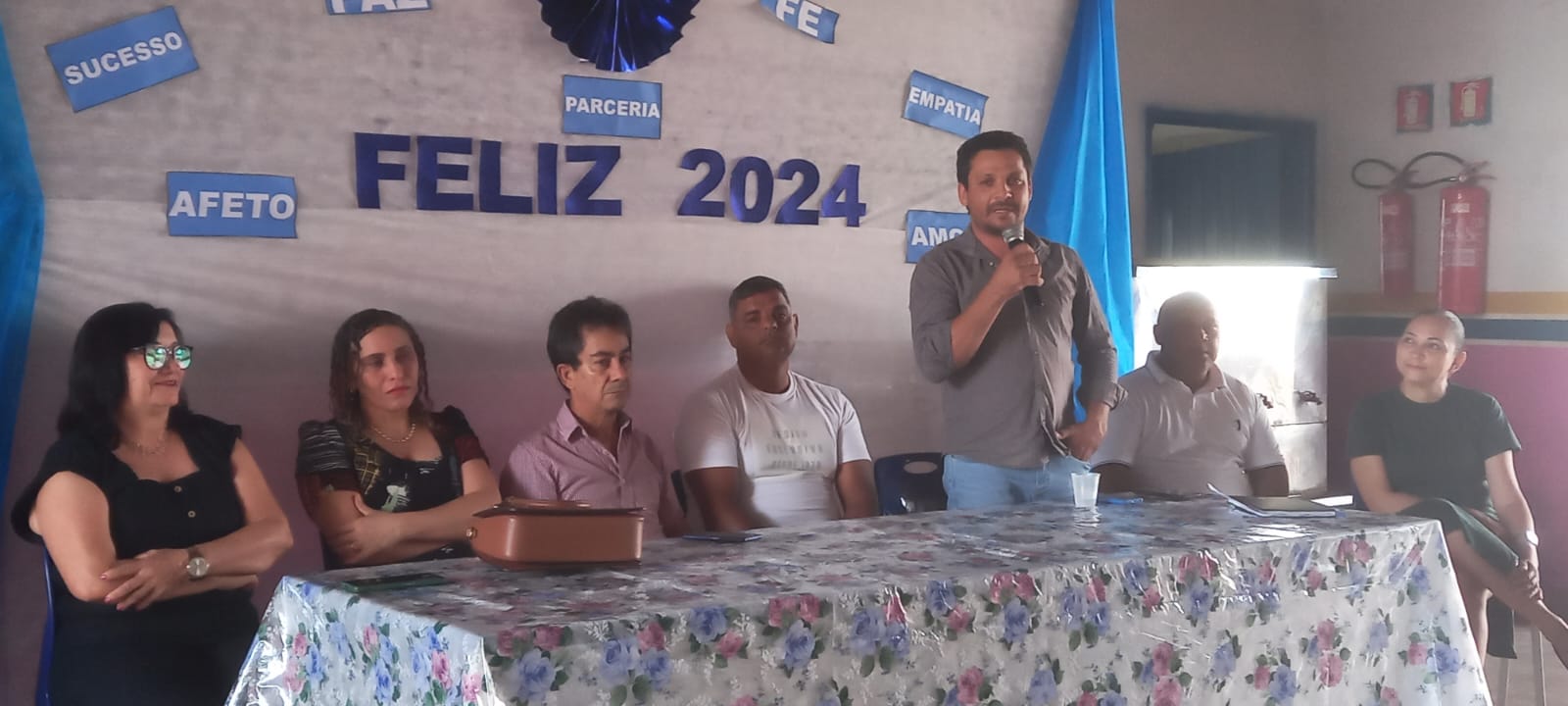 Prefeito Marcos do Chico participa do evento Acolhida dos Educadores e reforça compromisso com o ensino de Caseara