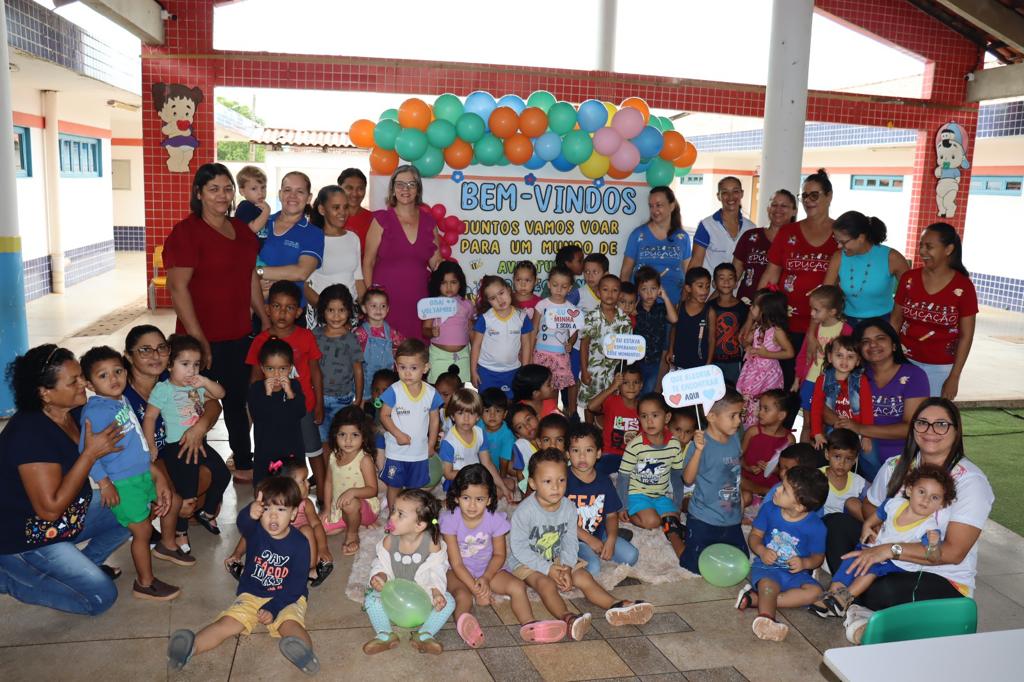 Quase 850 alunos iniciaram o ano letivo em Marianópolis do Tocantins nesta segunda-feira (29)