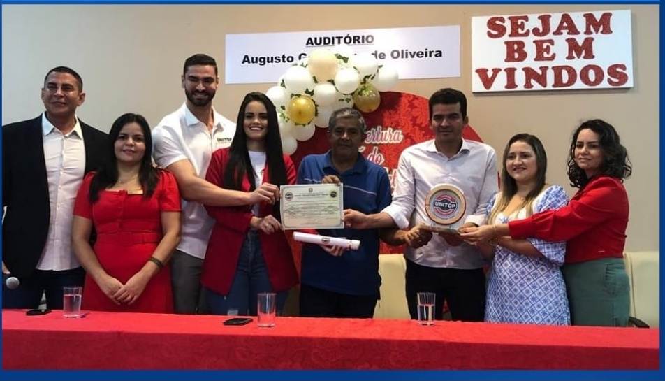 Prefeito Irmão Geciran e Reitor Muniz Araújo abrem aula inaugural do Unitop em Dois Irmãos do Tocantins