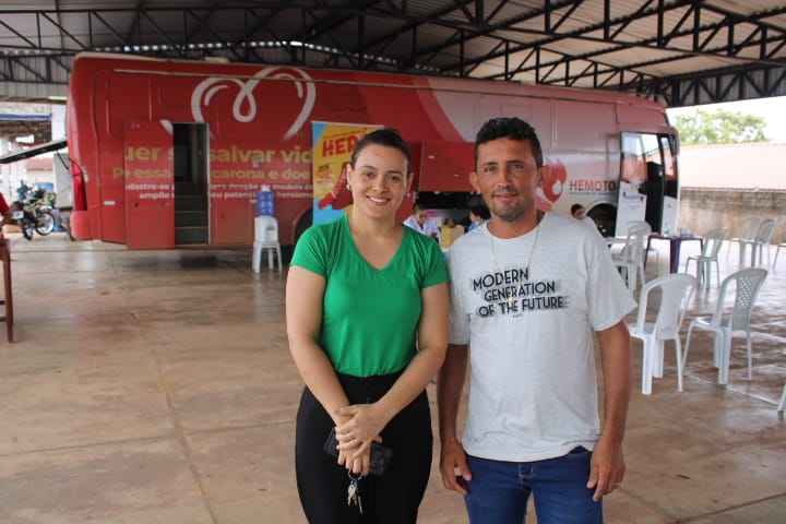 Interlocutado pelo vereador André Bandeira ação da Unidade Móvel do Hemocentro foi considerada bem sucedida em Divinópolis do Tocantins