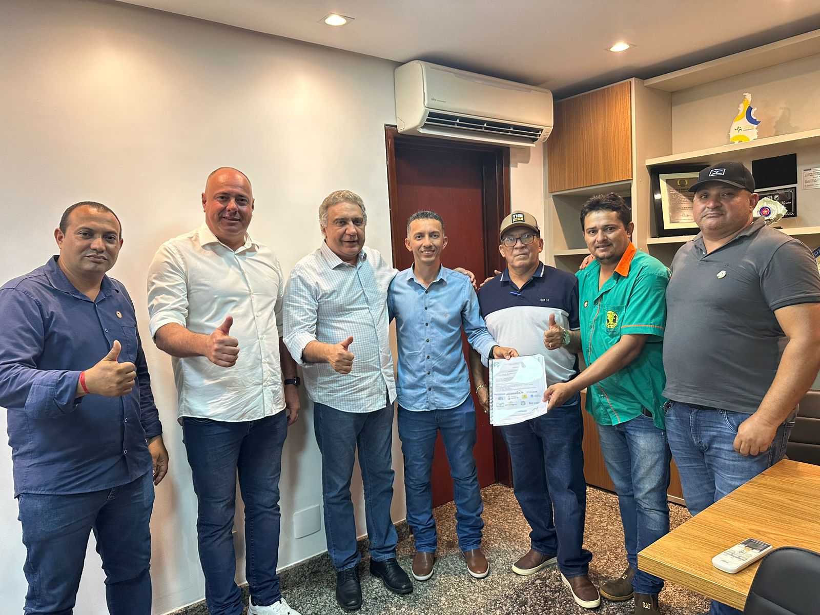 Reeleição declarada: Prefeito Flavão recebe apoio do vice-governador Laurez Moreira e terá PDT nas eleições municipais de outubro
