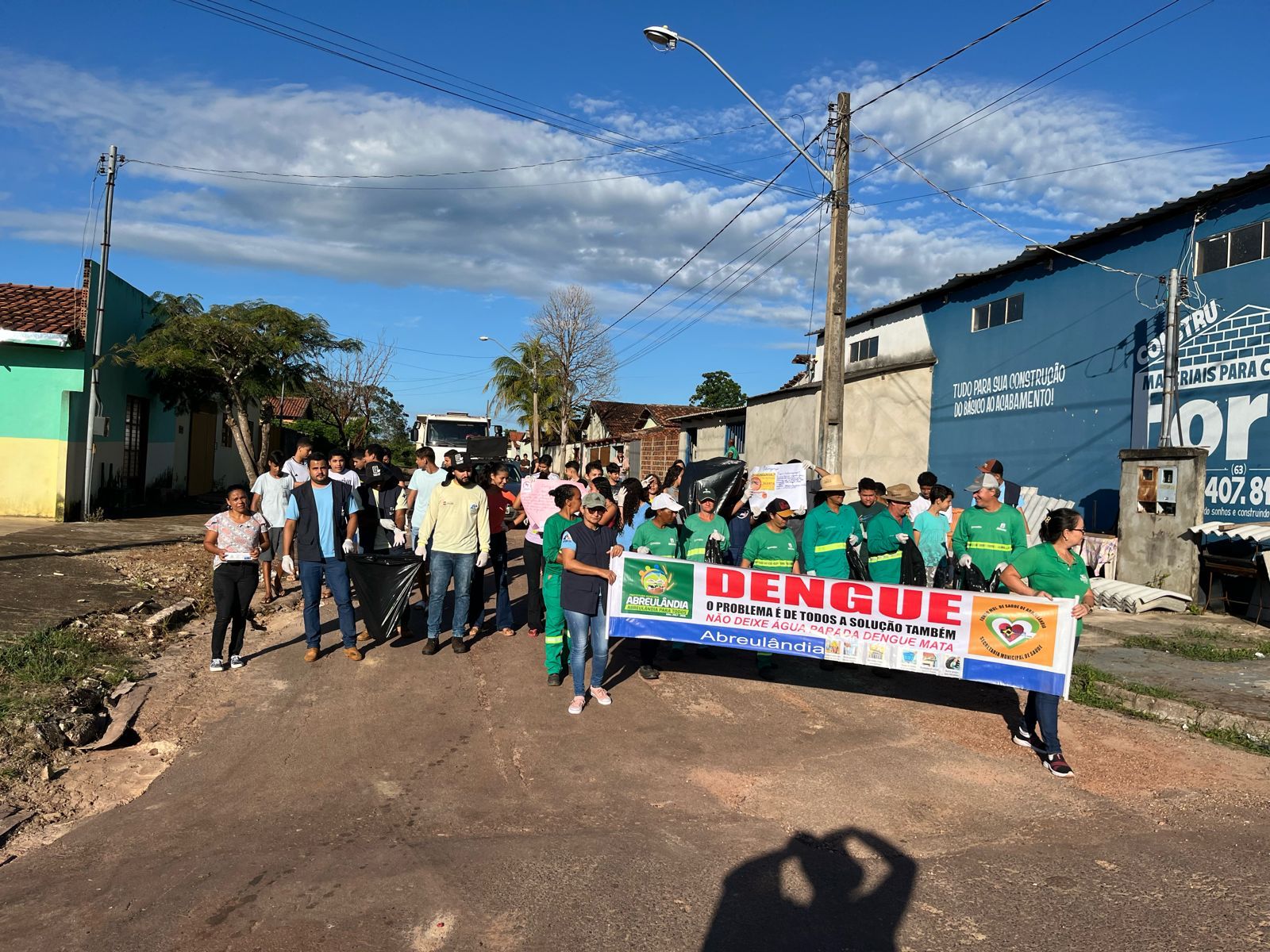 Prefeitura de Abreulândia promove ação contra Dengue em parceria com Colégio Estadual São Pedro